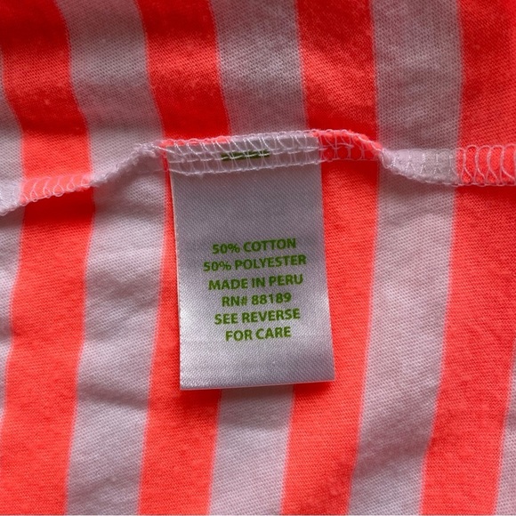 Lilly Pulitzer Women’s Kayley Dress in Sunrise Orange Boat Party Stripe Medium - Picture 8 of 10